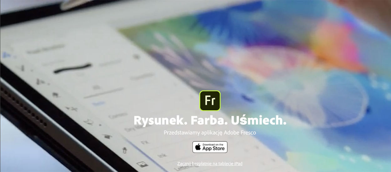 iPad jeszcze bardziej PRO dzięki takim aplikacjom jak Adobe Fresco