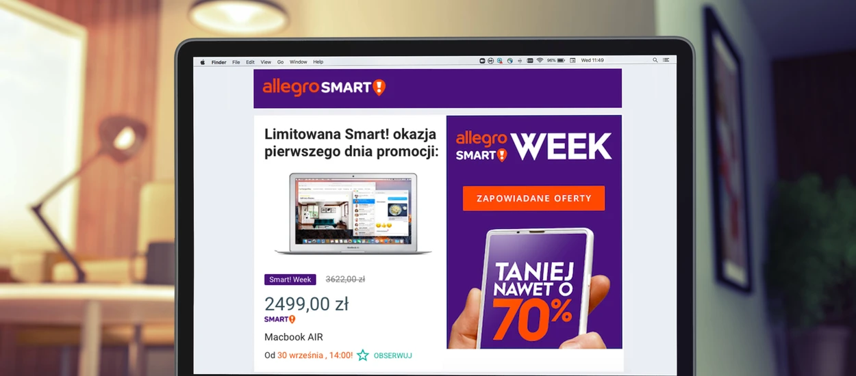 Zniżki nawet do 70%! To będzie Allegro Smart Week