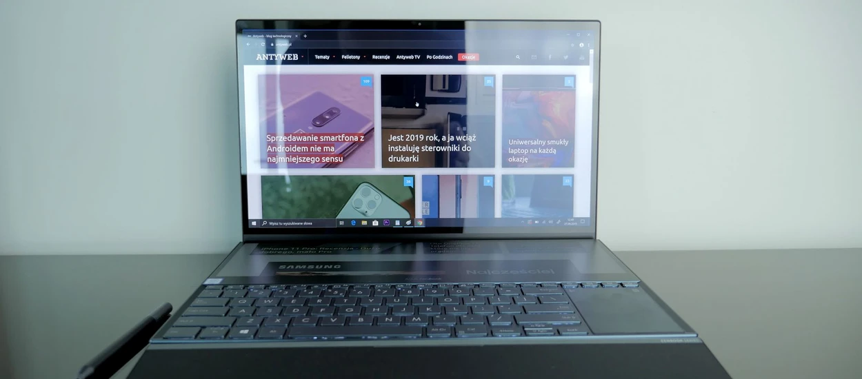 Przetestowałem laptopa z przyszłości. To Asus ZenBook Pro Duo z dwoma ekranami