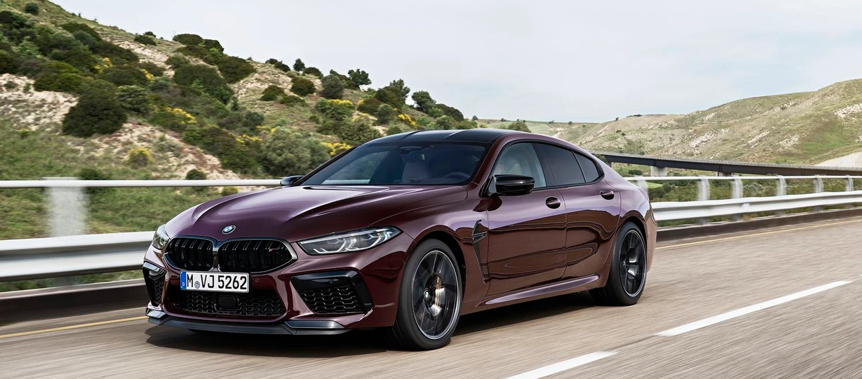 Sportowa limuzyna nie musi być wulgarna, BMW M8 Gran Coupe to dobry przykład