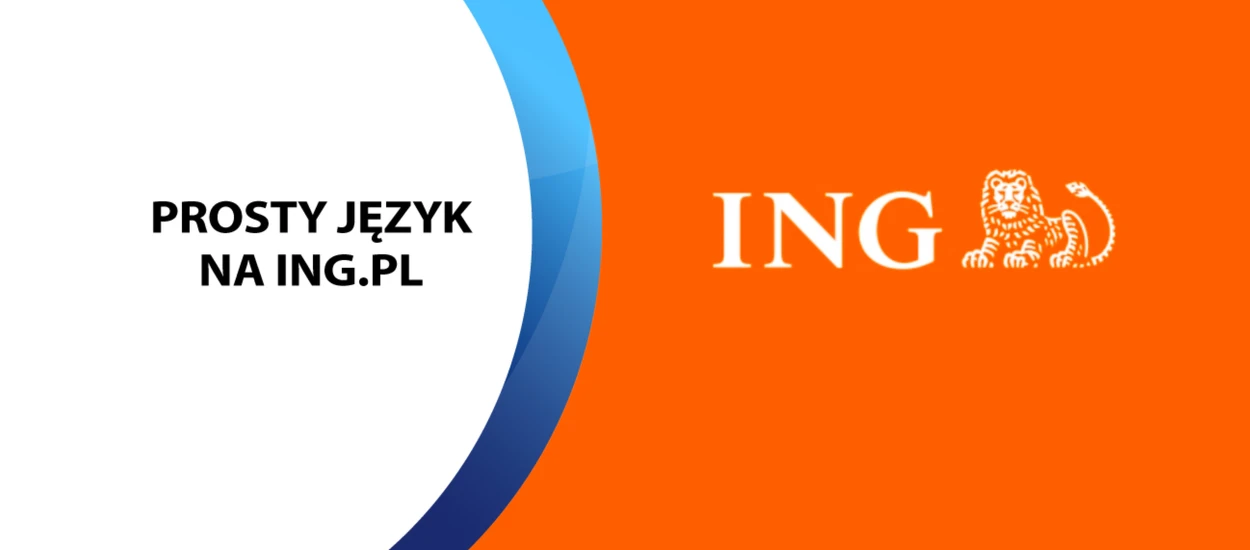 ING Bank Śląski promuje upraszczanie języka finansowego i urzędowego