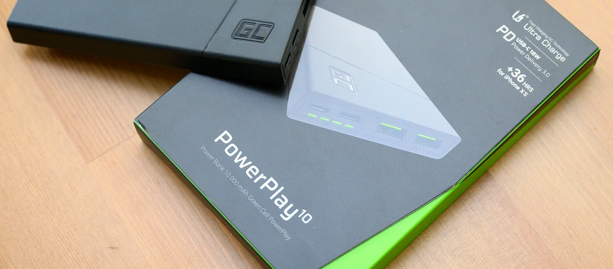 Szybkie ładowanie, 10 000 mAh i USB-C – GC PowerPlay 10 to powerbank, który ma wszystko