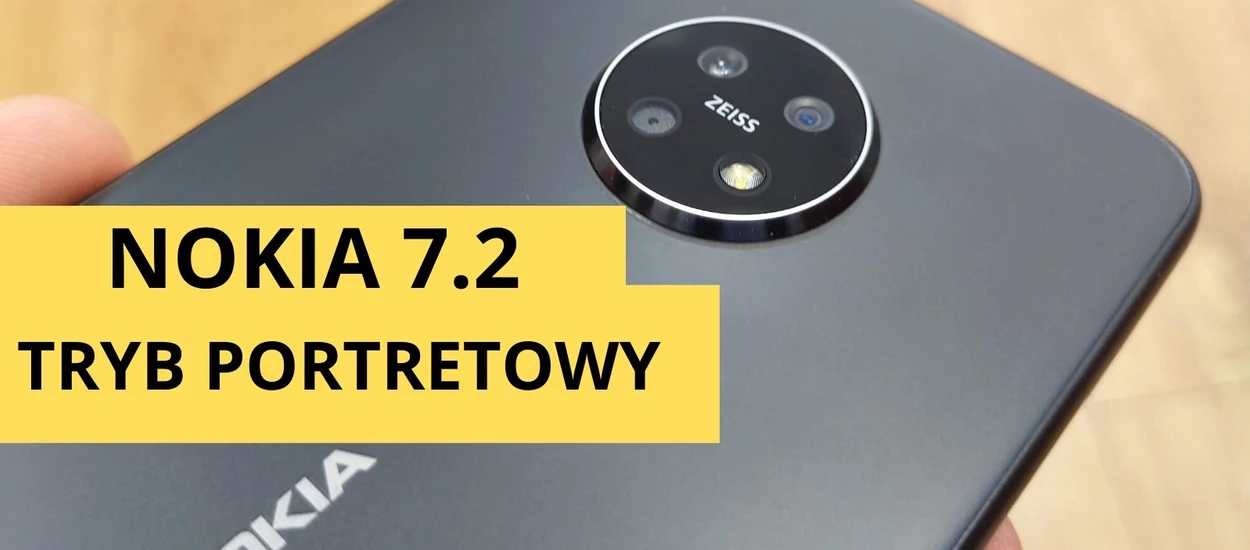 Bawiliśmy się z kumplem trybem portretowym w Nokia 7.2. Było świetnie!