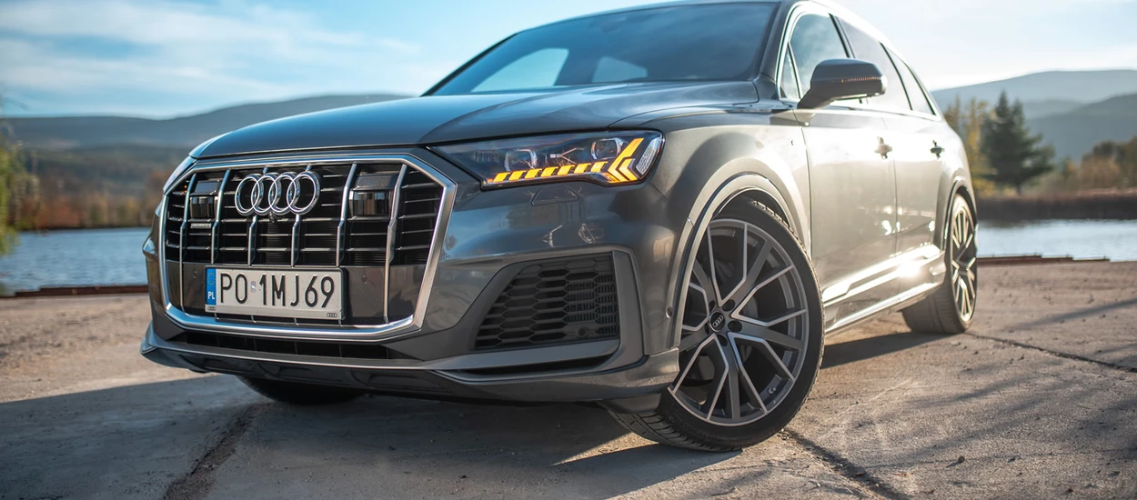 Nowe Audi Q7 2020: HD Matrix LED, Mild Hybrid i system aktywnej stabilizacji przechyłu