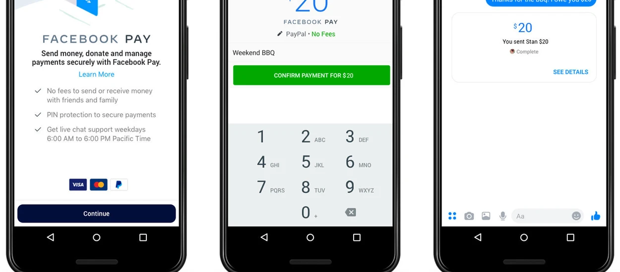 Facebook uruchamia Facebook Pay, swój własny system płatności