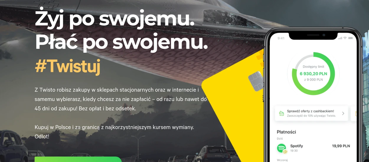 Konkurent Revolut  - Twisto, rejestruje w Polsce 2.5 tysiąca nowych użytkowników dziennie