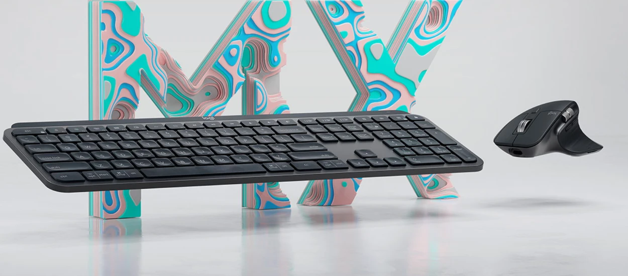 Pracujesz na wielu urządzeniach? Logitech MX Master 3 i MX Keys są dla Ciebie