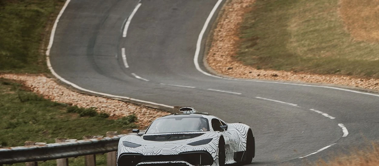 Mercedes-AMG One z silnikiem z F1 nabiera coraz realniejszych kształtów