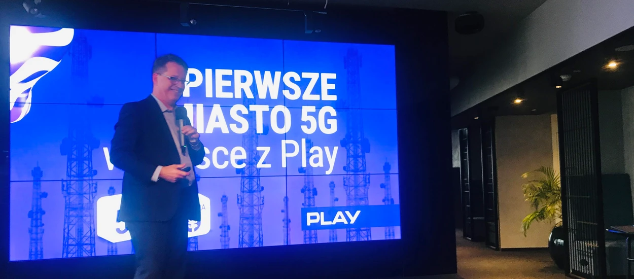 Gdynia już oficjalnie pierwszym miastem w Polsce z 5G od Play