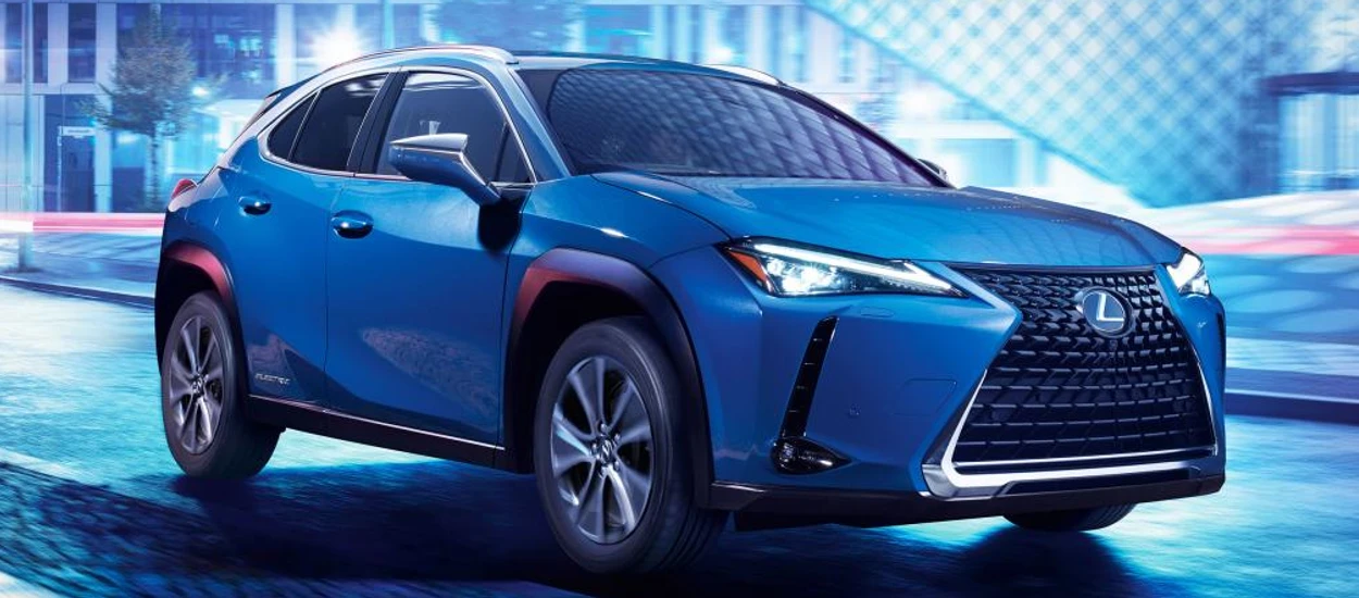 Lexus prezentuje swojego pierwszego elektryka - UX 300e nie robi wrażenia specyfikacją