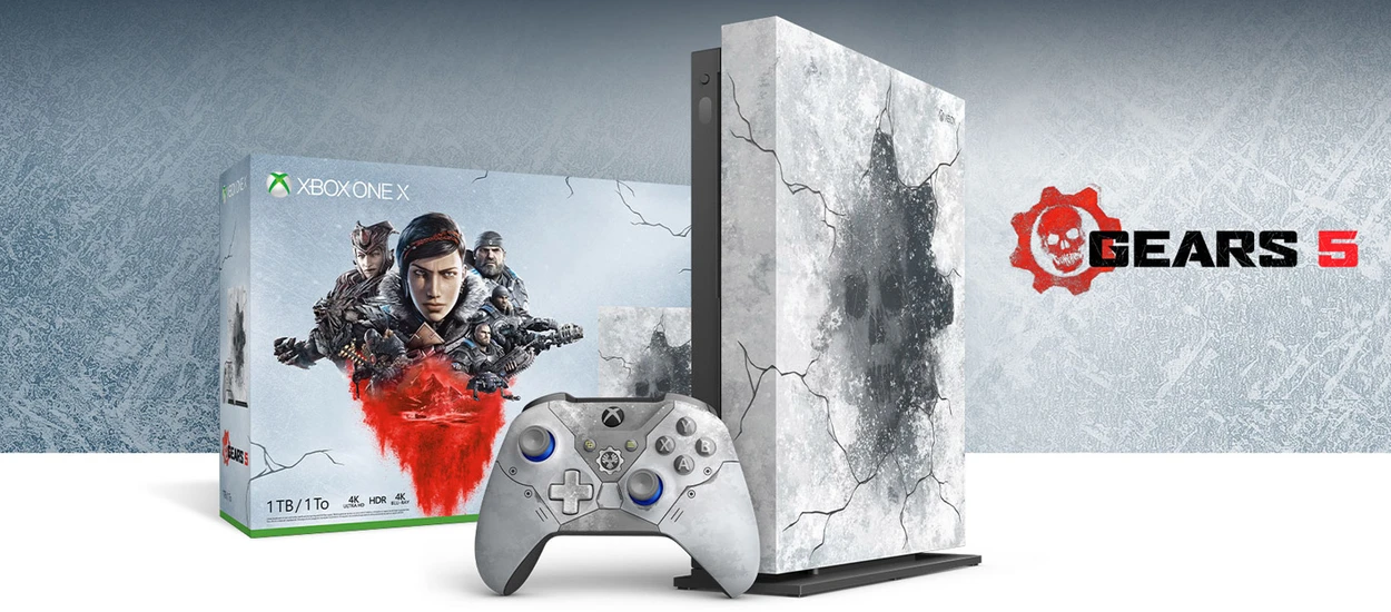 Xbox One X w limitowanej edycji Gears 5 w niższej cenie