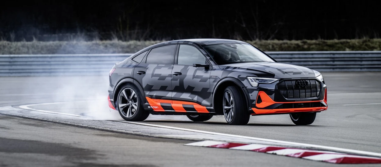 Audi e-tron S Sportback - pierwsze auto elektryczne z 3 silnikami