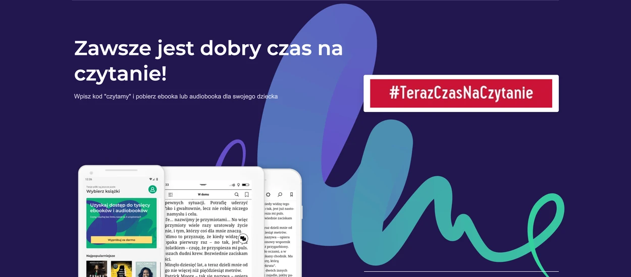 #TerazCzasNaCzytanie - nowa akcja od Legimi to doskonała okazja na nadrobienie zaległości