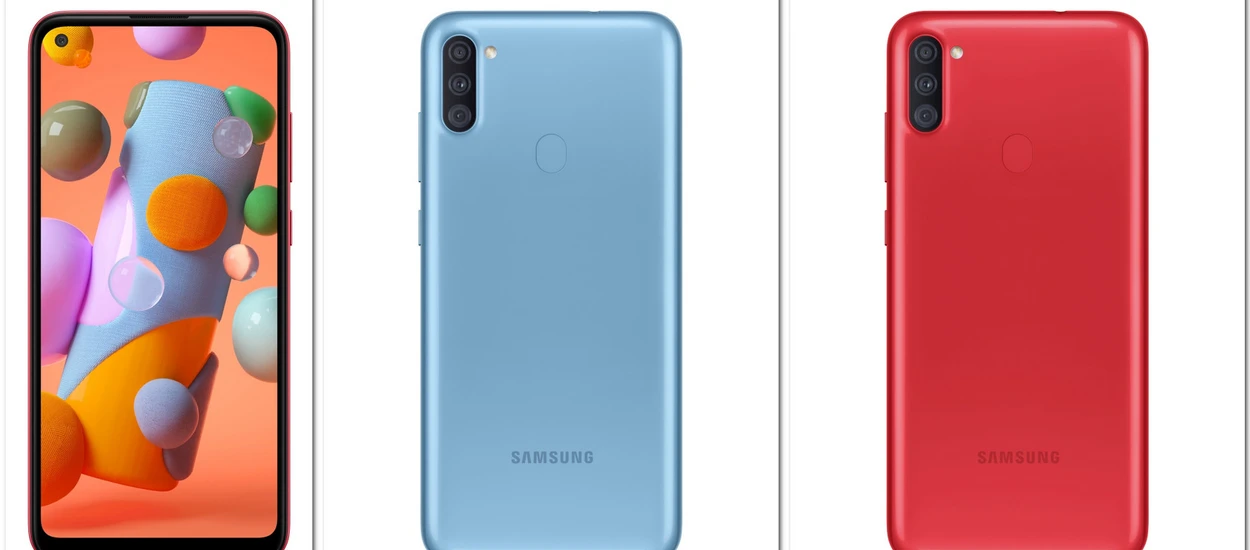 Oficjalnie i bez tajemnic. Oto budżetowy Samsung Galaxy A11