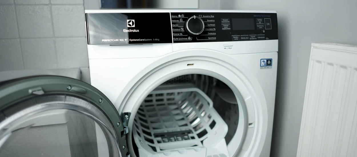 Electrolux PerfectCare 900 lepsza niż suszenie na balkonie