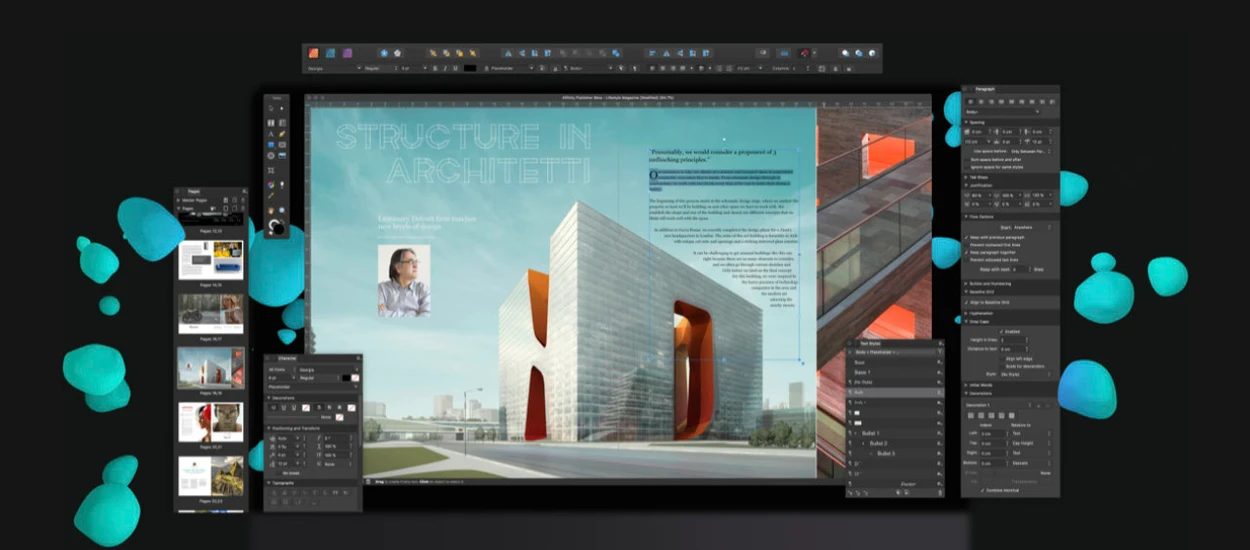 Programy Affinity o 50% tańsze. Dlaczego to najlepsza alternatywa dla Adobe Photoshopa, Illustratora i InDesigna?