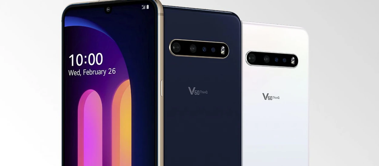 LG V60 ThinQ 5G - poznaliśmy cenę najnowszego telefonu Koreańczyków