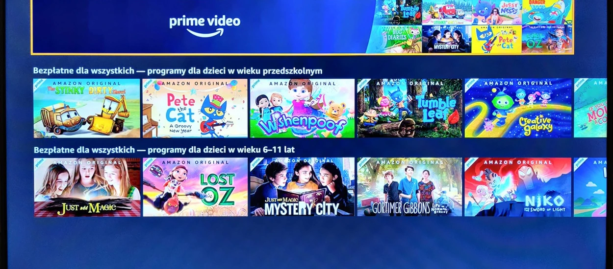 Play daje pół roku Prime Video za darmo, a Amazon daje 17 bajek dla wszystkich