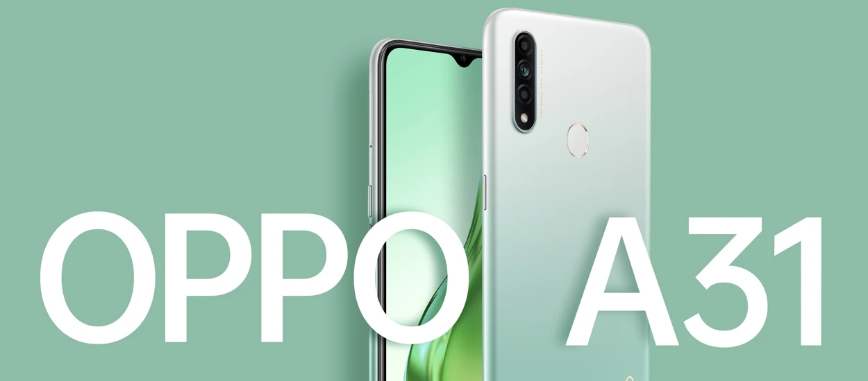 Oppo A31 oficjalnie trafia na rynek. Znamy cenę w polskich sklepach