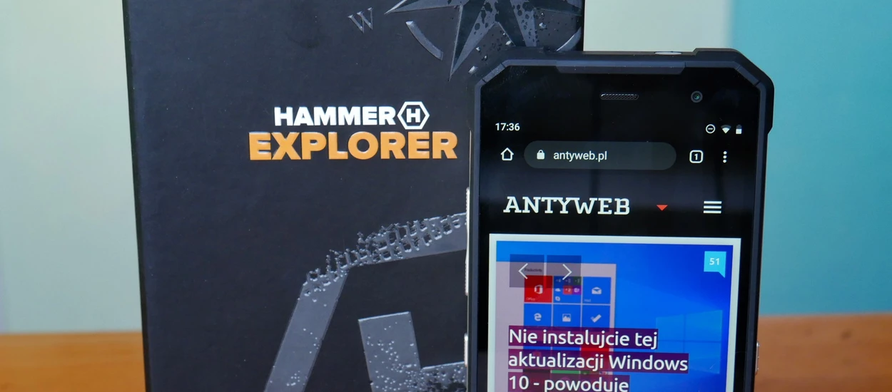 Recenzja Hammer Explorer. Dzielny smartfon z Polski