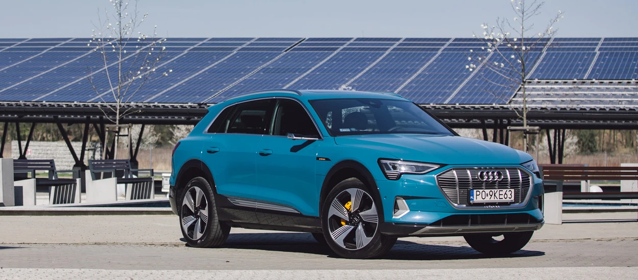 Audi e-tron 55 quattro – sport i luksus w elektrycznym wydaniu? Test zasięgu i zużycie energii