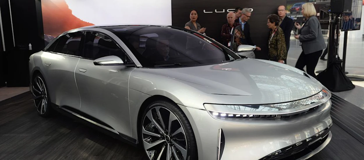 Lucid Air - 1080 KM, 100 km/h w 2,5 sekundy. W końcu godny konkurent Tesli?