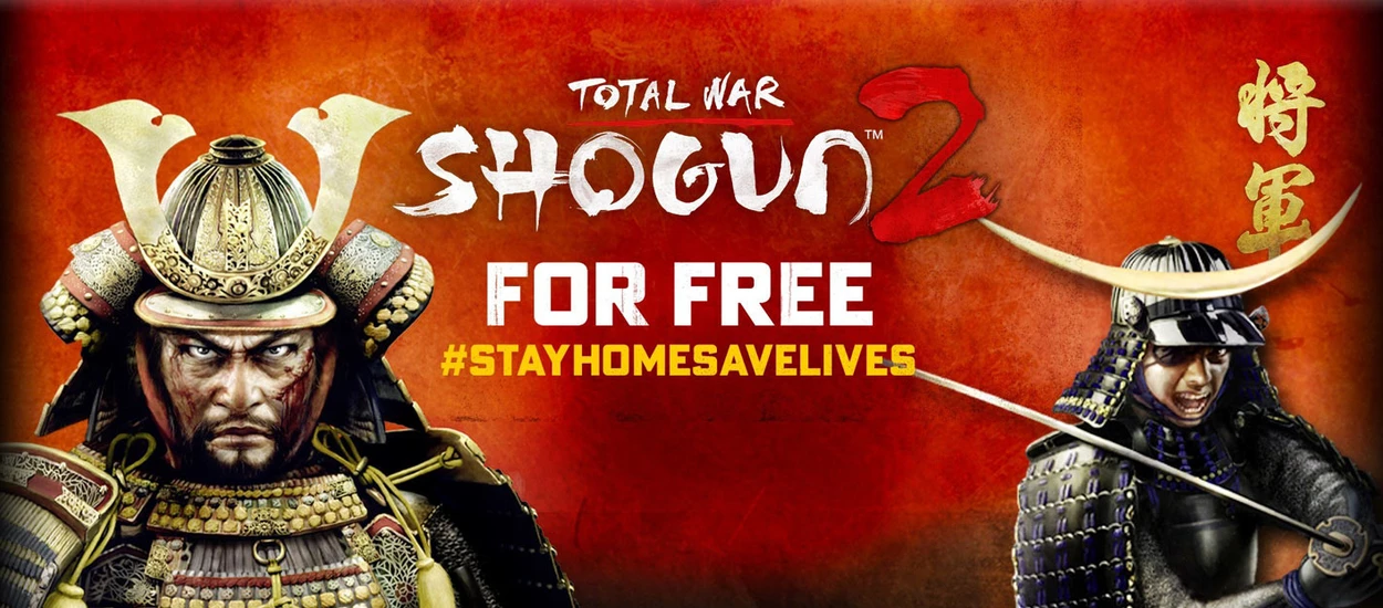 Total War: SHOGUN 2 za darmo na Steam