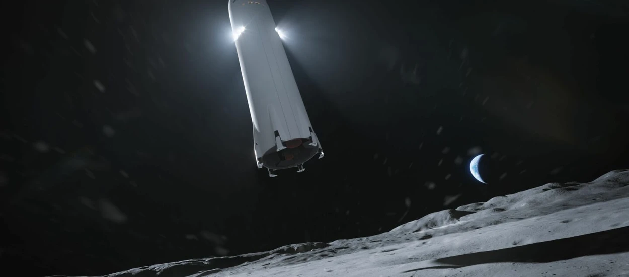 NASA wybrała lądownik księżycowy, w grze zostaje Blue Origin i... SpaceX