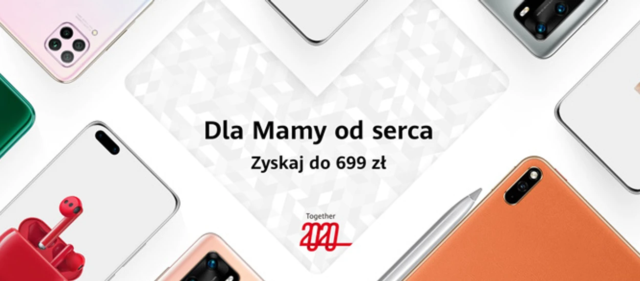 Huawei na Dzień Matki. Promocje w oficjalnym sklepie