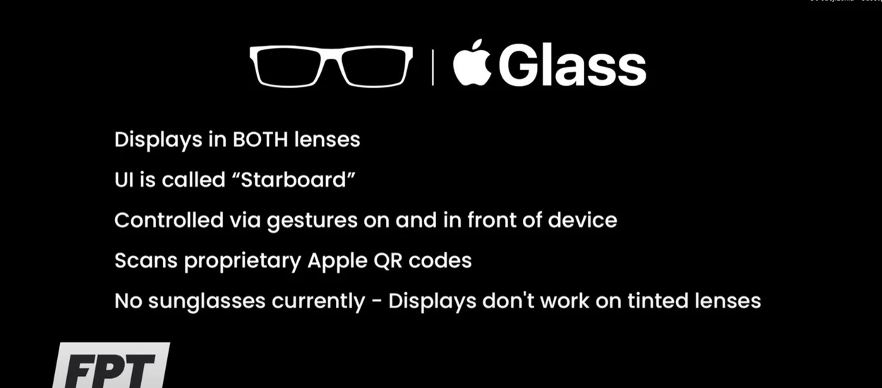 Apple Glass - duży wyciek informacji o okularach AR z Cupertino