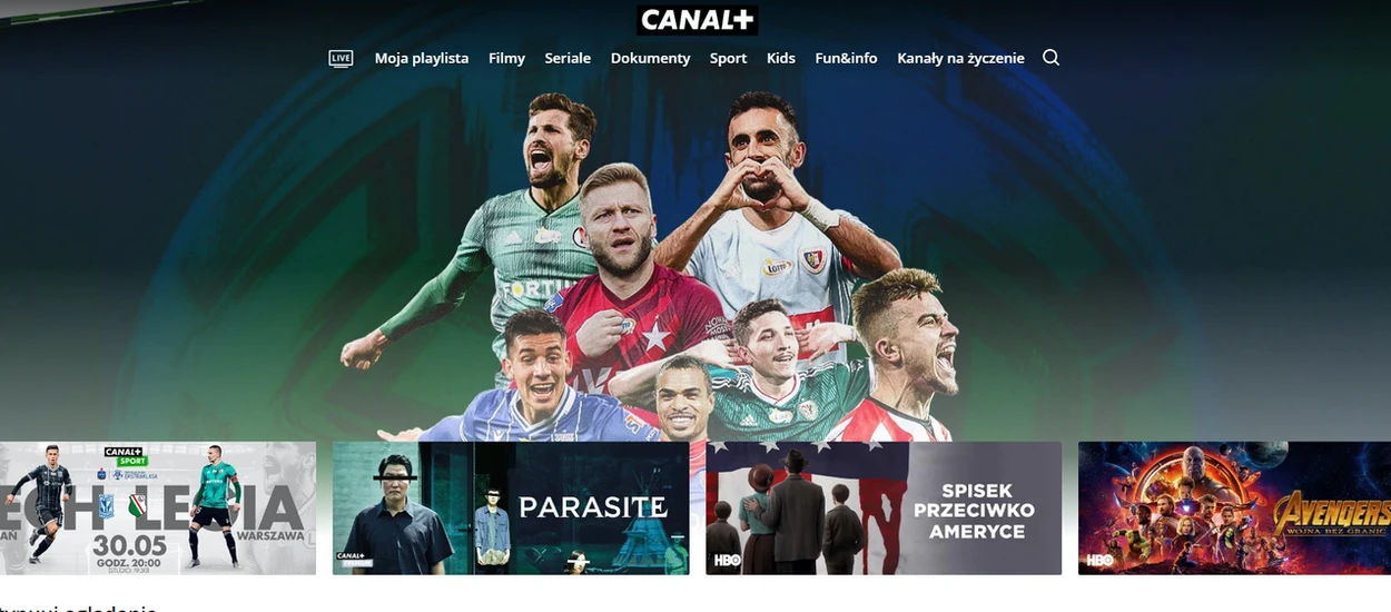 CANAL+ telewizja przez internet - jakie kanały i materiały znajdziemy w usłudze?