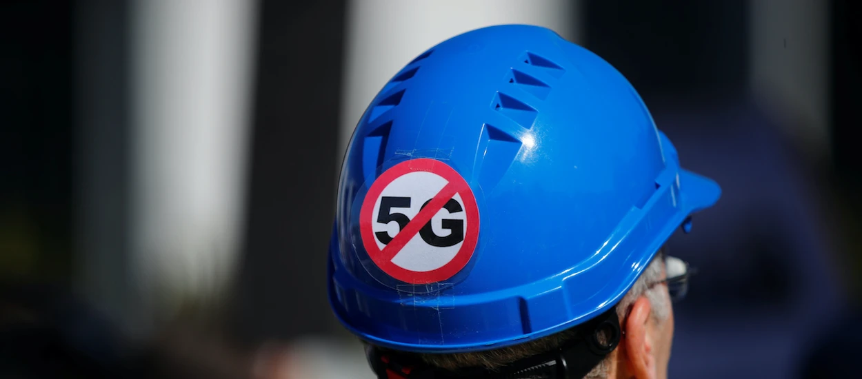 Maszty 5G staną w płomieniach. Zapowiedziano zorganizowaną akcje.