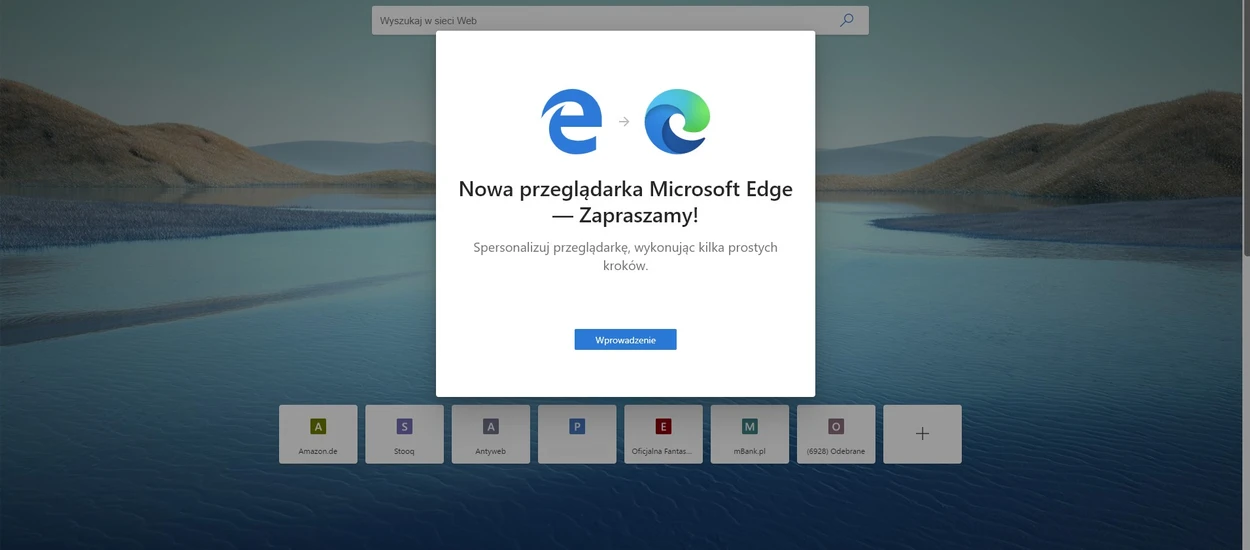 Microsoft już przesadza, sam zainstalował mi Edge Chromium i jeszcze się tym chwali