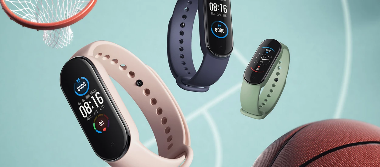 Xiaomi Mi Band 5 oficjalnie: królowa tanich opasek z większym ekranem i zestawem nowości