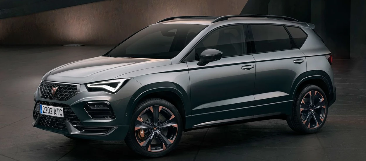 Cupra Ateca wygląda jeszcze lepiej i nadal oferuje 300 KM