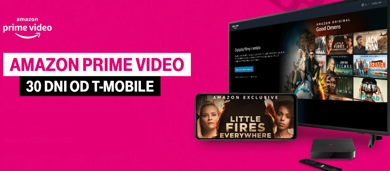 T-Mobile rozdaje miesięczny dostęp do Amazon Prime Video swoim klientom