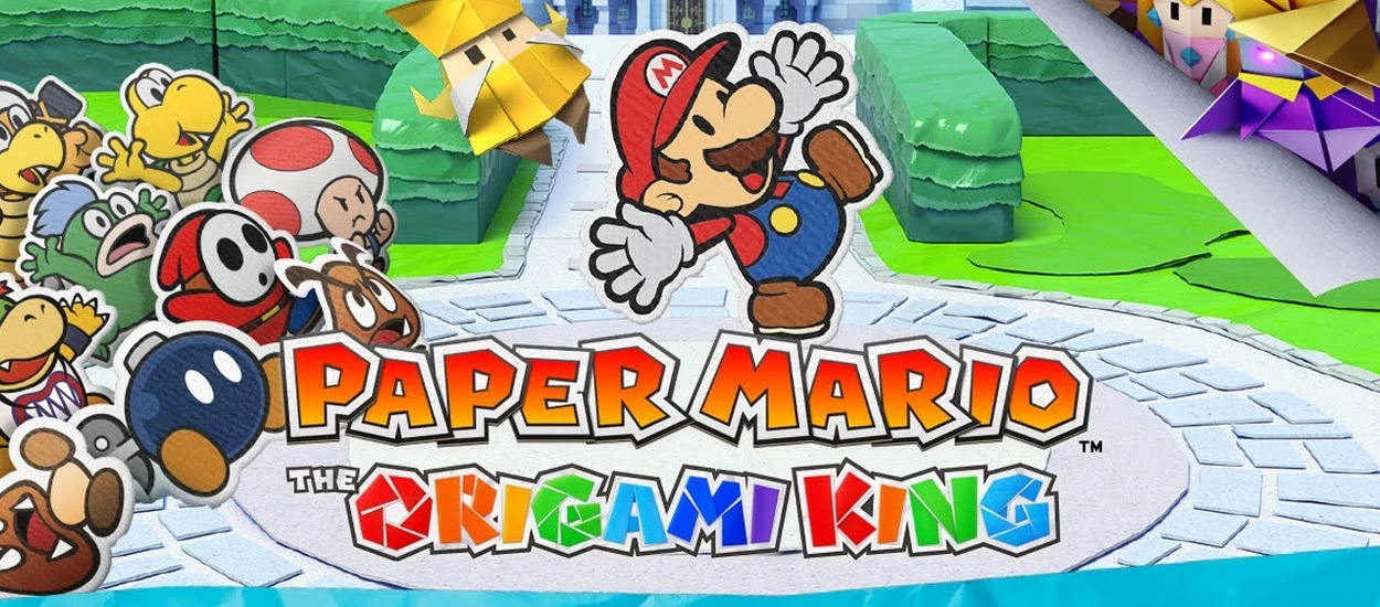 Paper Mario: The Origami King udowadnia, że papierowy Mario wciąż ma się wyśmienicie