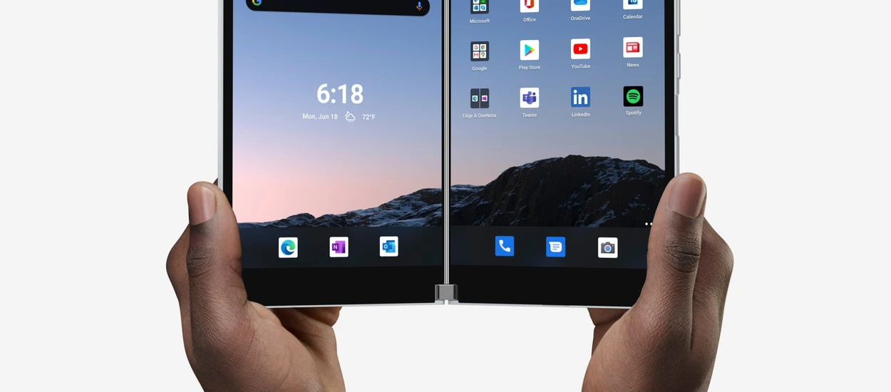 Microsoft Surface Duo już dostępny, 2 ekrany i Android za 1399 USD