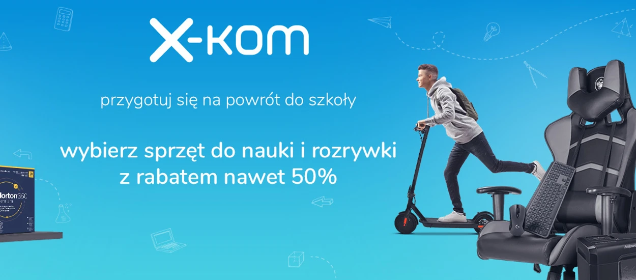 Nowy sprzęt na nowy rok szkolny? W x-komie kupisz do nawet 50% taniej