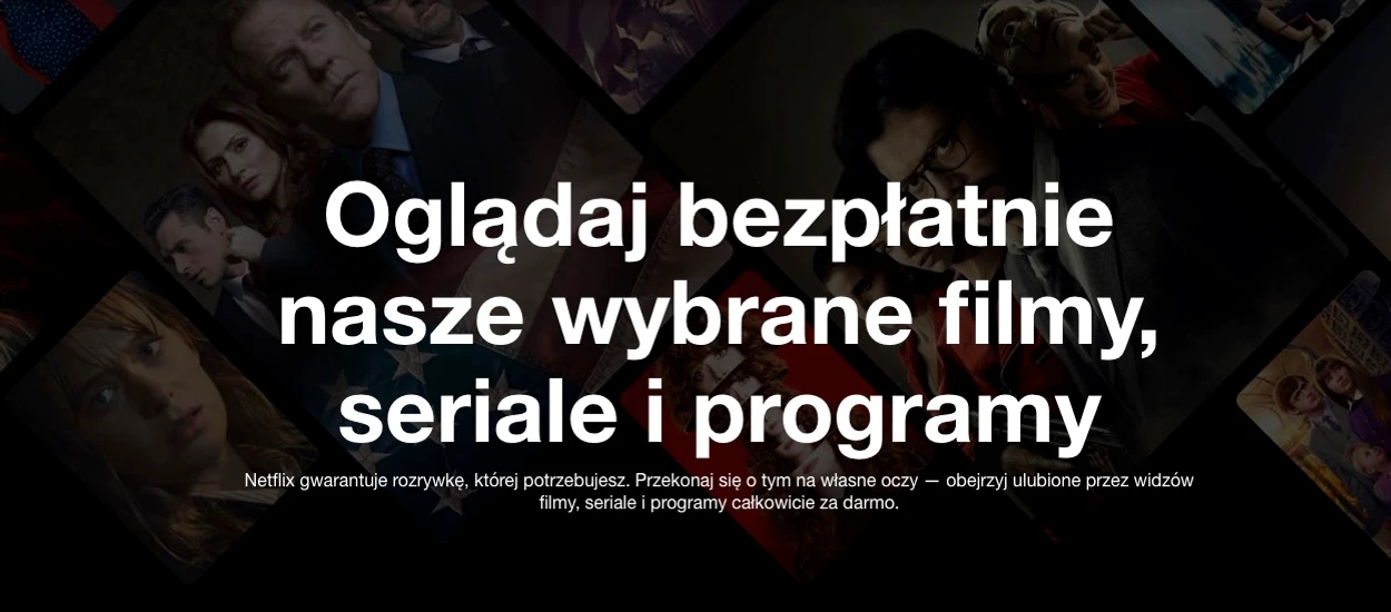 Darmowe seriale i filmy na Netflix: te tytuły obejrzysz za darmo, bez konta w serwisie