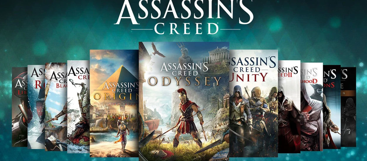 Kolekcja wszystkich wydanych dotychczas gier z serii Assassin's Creed na PC w promocji