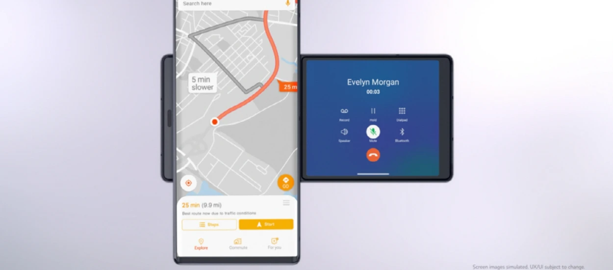 LG ma swój niebanalny pomysł na dodatkowy ekran. Oto LG Wing