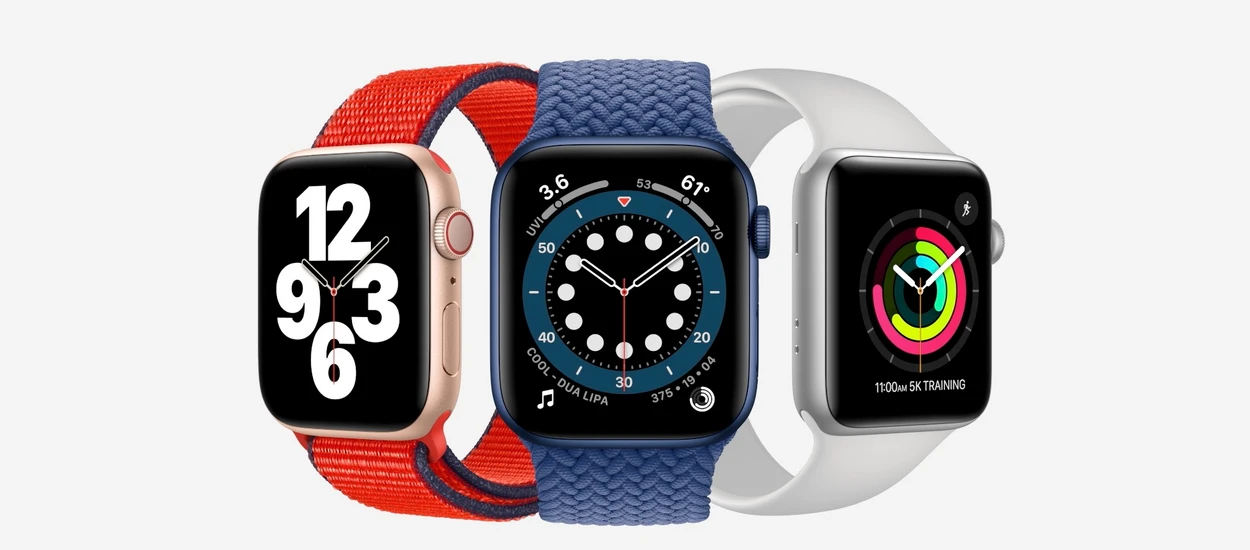 Polskie ceny Apple Watch Series 6 i Apple Watch SE