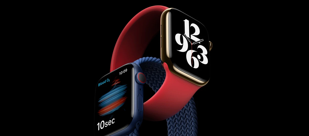 Apple Watch Series 6. Jeszcze lepszy zegarek w nowych wersjach kolorystycznych