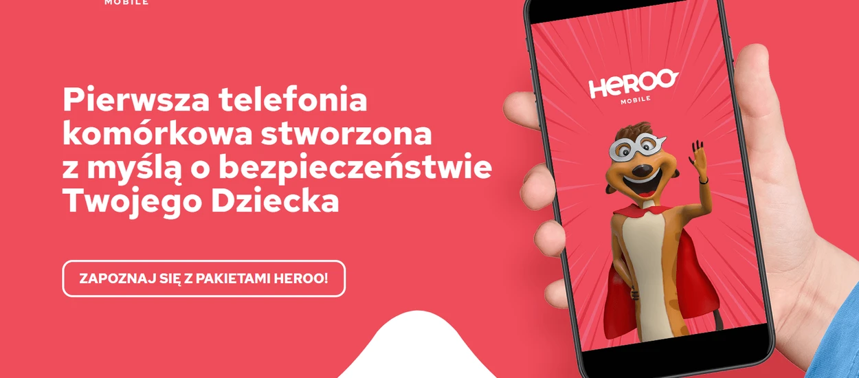 Heroo Mobile - wystartowała pierwsza telefonia komórkowa dla dzieci