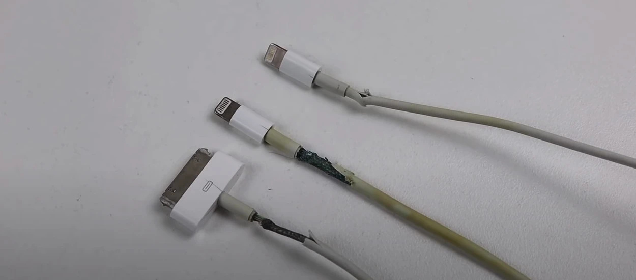 Kabel w iPhone'ach w końcu nie będzie pękał od patrzenia. "Brawo" Apple...