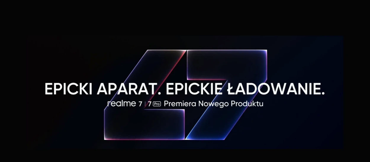 Oglądaj z nami premierę realme 7 i realme 7 Pro