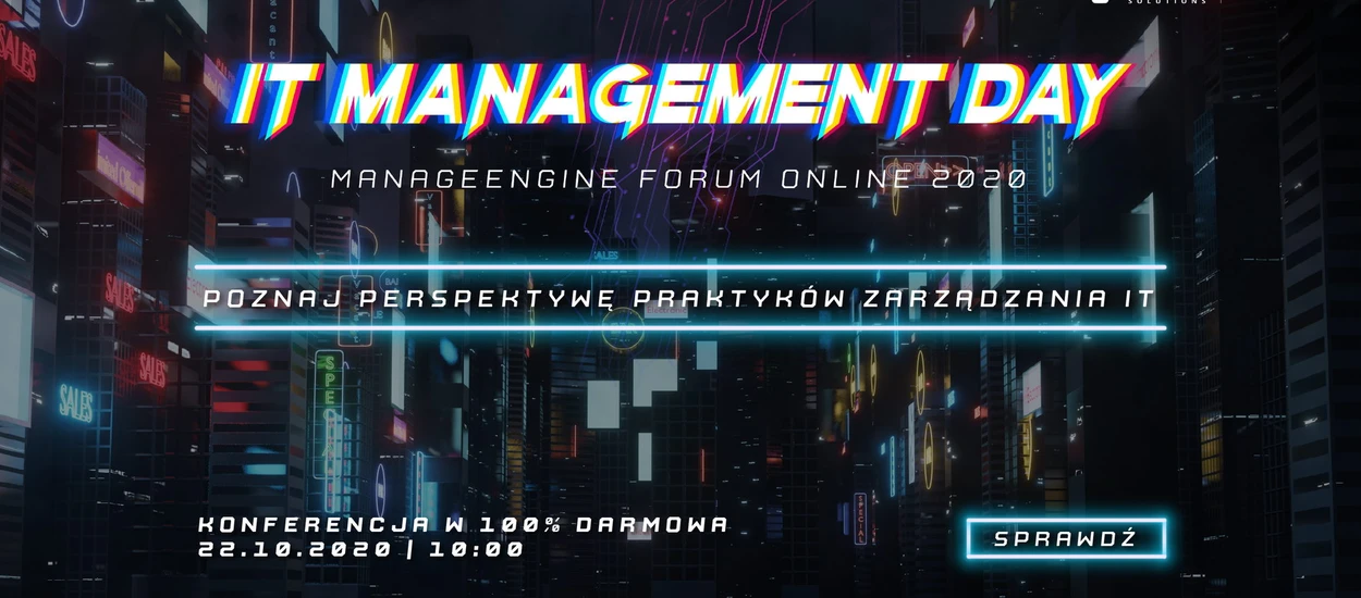 IT Management Day już 22 października. Online i za darmo! Poznaj perspektywę praktyków zarządzania IT