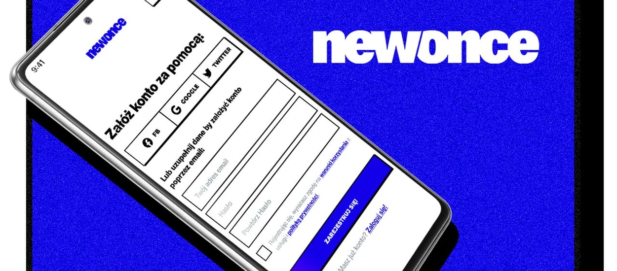 Startuje nowy newonce. Zupełnie nowa aplikacja mobilna i serwis internetowy