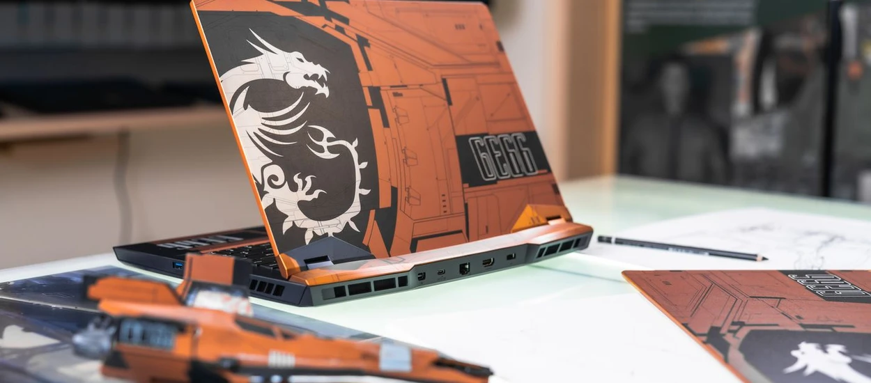 Notebook rodem z Gwiezdnych Wojen - MSI GE66 Raider Dragonshield